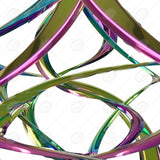 Red Carpet Studios The Original Cosmix Deluxe Helix Wind Spinner, Large 20-Inch, Triple Iridescent