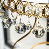 H&D 10pcs 30mm Clear Crystal Ball Feng Shui Lamp Prism Rainbow Suncatcher Wedding Decor Ceiling Lamp Lighting Hanging Drop Pendants