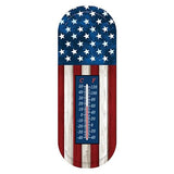 Briarwood Lane Wooden Flag Metal Thermometer