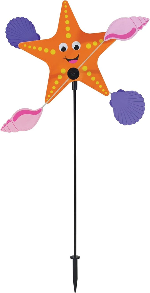 In the Breeze 2563 Starfish Whirligig Wind Spinner for Your Yard or Garden