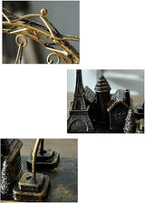 Garden Ornaments Decor Statue Outdoor,Outdoor Garden Sculpture Ornaments Art Iron Sculpture, Statue Romantic Metal Ornament Figurine Home & Office Decoration