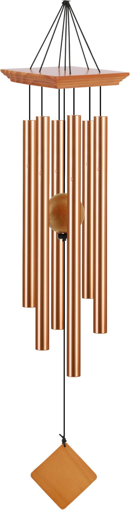 39" Deep Tone Large Wind Chimes for Outside Clearance, Memorial Sympathy Wind Chimes Outdoor for Porch Garden Yard Decor Patio,Sympathy Gifts for Loss of Loved One,Rose Golden