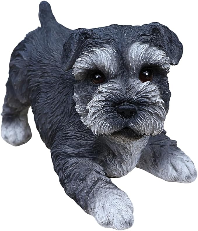 Solar Light Animal Outdoor Statue Planter with Welcome Sign, Resin Garden Sculpture Flower Pot for Patio Lawn Porch Yard Courtyard Decor, Weather-Resistant Decorative Figurine Accent (A)