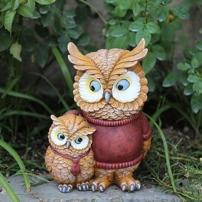 Garden Ornaments Decor Statue Outdoor,Abstract Unique Statue Sculpture Creative Statues and Sculptures Outdoor Decor for Garden,Garden Small Ornaments Outdoor Creative Resin Crafts Cute