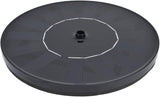 Solar Powered Fountain Water Pump, Floating Mini Solar Fountain with 4 Spray Styles, 16cm Diameter - Environmentally Friendly, Easy Setup, Ideal for Birdbaths Garden Ponds (Lotus 2)