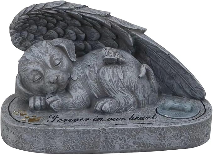 French Bulldog Garden Statue - Outdoor Dog Sculpture for Home Decor or Tombstone - Best Decorative Gift