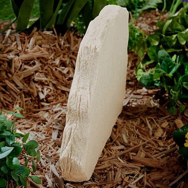 Personalization Universe All Our Hearts Personalized Standing Garden Stone - Outdoor Decor for Garden or Walkway, for Grandma, Mother's Day, Family Memorials, Customizable Title and Names