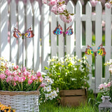3 Pack Butterfly Decorative Garden Stakes,Butterflies Porch Decorations Outdoor Decor for Spring Yard Art Patio Plant Pot Flower Bed Ornaments