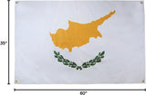 AZ FLAG Cyprus Flag 150 x 90 cm with 4 Eyelets for Balcony or Wall