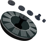 BESPORTBLE Solar Floating Fountain Solar Panel Automatic Water Pump for Bird Bath and Small Outdoor Garden Decoration and Efficient Water Circulation