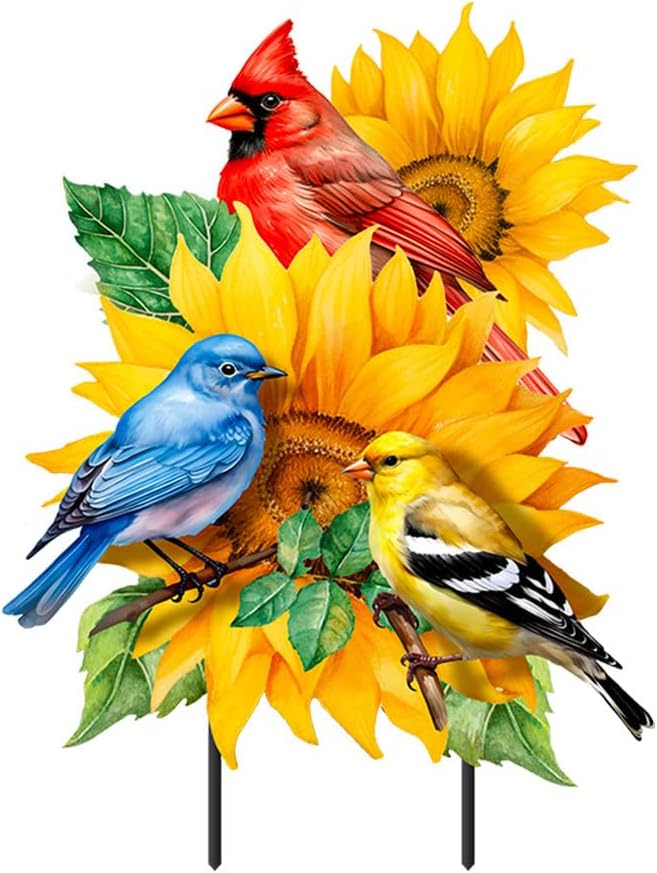 Briarwood Lane Birds in the Garden Metal Art