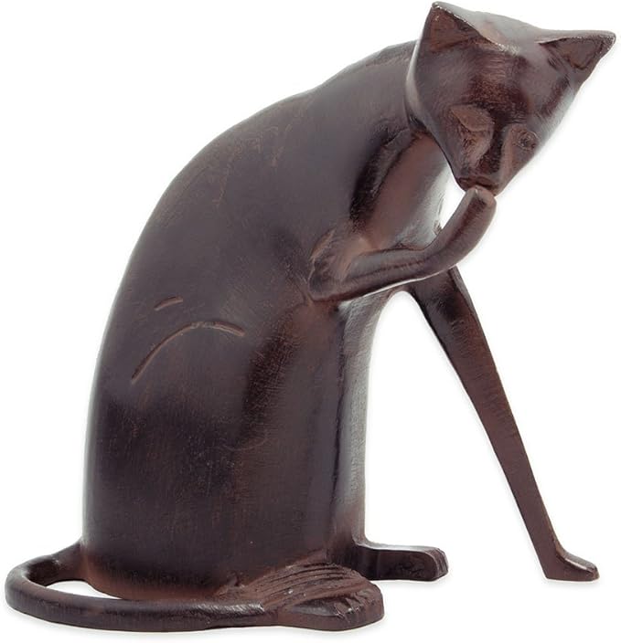 Achla Designs Coy Cat, Garden Animal Statue