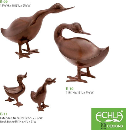 Achla Designs Hello Duck, Garden Animal Statue