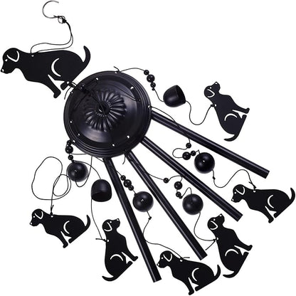 Dogs Wind Chimes Outdoor Decor, Mobile Wind Catcher, Retro Wind Bells, Blessing Wind Chime, Memorial Windchimes for Home, Balcony, Yard, Room, Xmas, Party, Indoor, Garden Decoration, Gifts for Mom