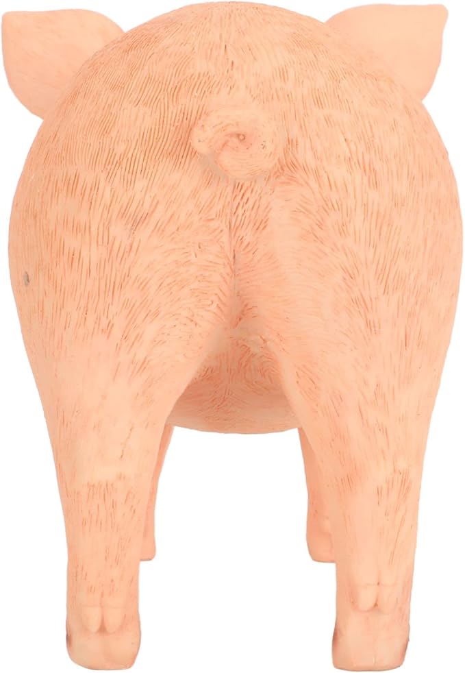 Cute Lifelike Statue, Durably Weatherproof resins, Ideal Decor for Garden Patio Backyard, Hand Painted Face, Standing