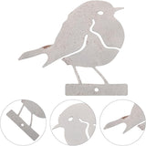 Bird Garden Decor Statue Iron Shaped Outdoor Ornament for Lawn and Garden Decoration Unique Rustic Style Durable and Sturdy Design