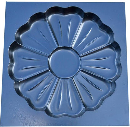 Concrete Mold DIY Sold 1 Mold Flower Stepping Stone Concrete Cement Mould Garden Path Floral Style (S53+S54+S55)