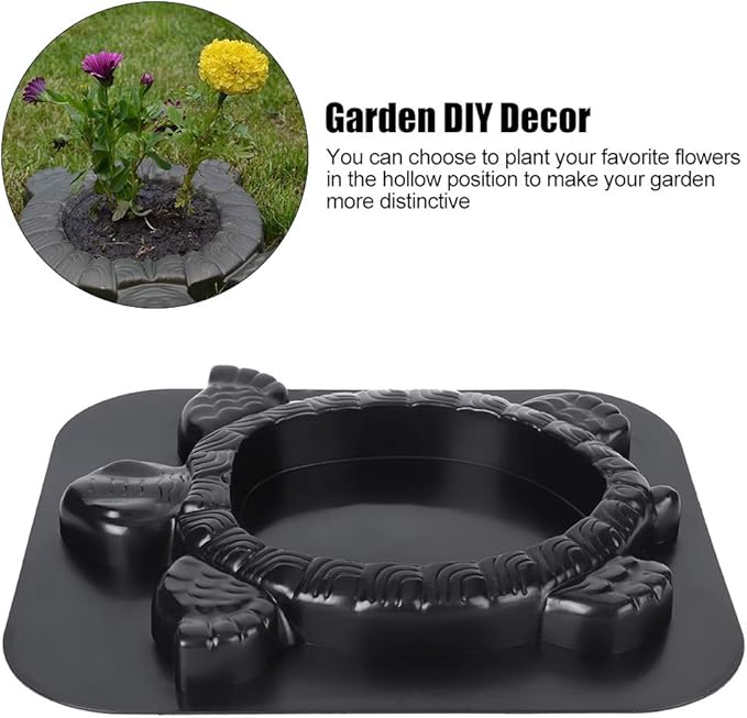 Concrete Cement Mold, Garden Stepping Stone Mold Cement Molds Shape Stepping Stone Mold Durable for Patio for Walkway for Lawn for Garden