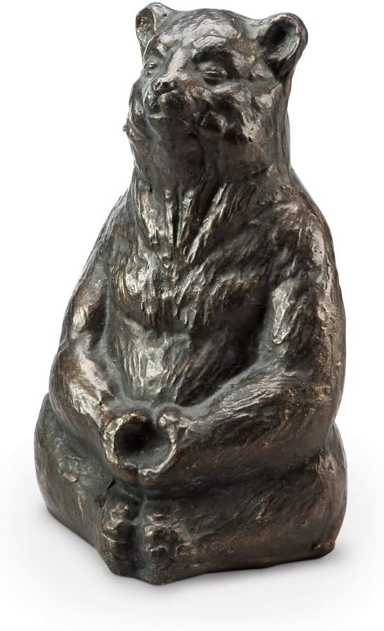 SPI Meditatiing Yoga Bear Garden Sculpture
