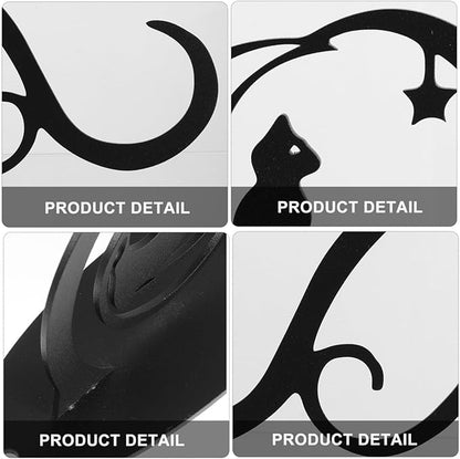DOITOOL Wall Mount Plant Hanger Iron Hanging Plant Bracket Metal Flower Plant Hanger Wrought Iron Planter Hooks for Hanging Bird Feeders Lanterns Wind Chimes Hanging Basket Brackets