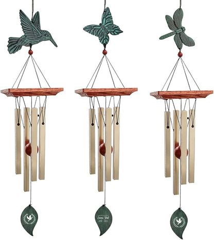 ASTARIN Memorial Custom Wind Chimes for Loss of Loved One, Wind Chimes for Patio Yard Decor, 24'' (Condolences-7)
