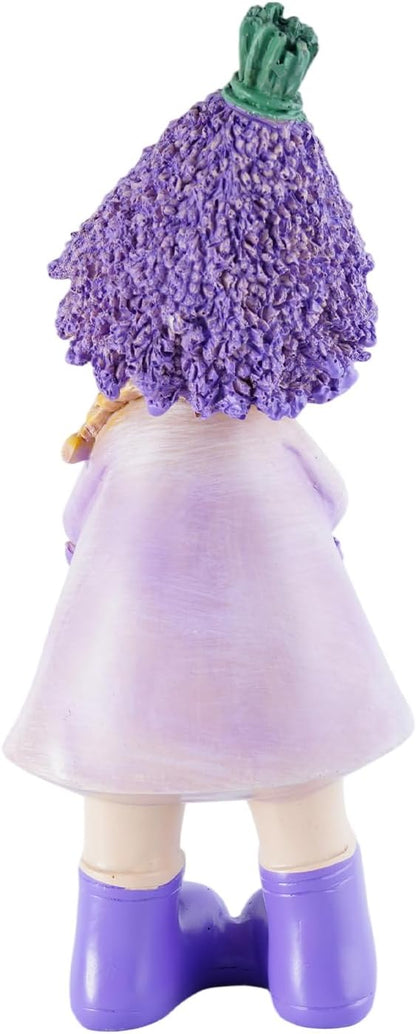Figurines Spring Decor Garden Decor for Outside Whimsical Boy and Girl Outdoor Decor Resin Lavender Theme Spring Home Decor Indoor for Valentine's Day