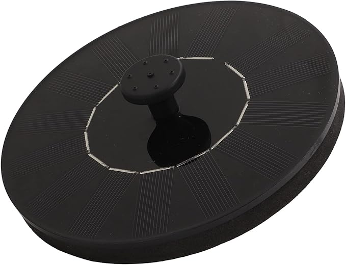 Solar Fountain Pump, ing Solar Fountain for Bird Bath, 7 Nozzles with 30 60cm Spray Height, ed Garden for Pool oor r, Includes