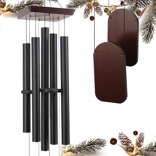 Extra Large Sympathy Wind Chimes for Outside Deep Tone, Memorial Windchime Outdoor Tuned Soothing Melody,48 Inches Large Windchime Memorial Gift for Loss of Loved One,Garden Patio Yard Hanging Decor