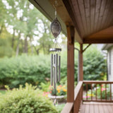 Celebration of Life Memorial Wind Chime/Sympathy Wind Chimes in Loving Memory of Loved One - Ideal Sympathy Gift with Cardinal/Bereavement Gift/Condolence Token That Lasts Longer Than Flowers