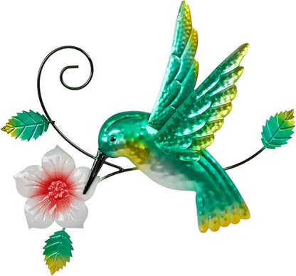 Hobby Lobby Metal Wall Art, Spring, Garden, Indoor/Outdoor (Green Hummingbird)