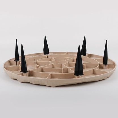 PANGBOER Multi Shape Resin Garden Decor Outdoor Lawn Garden Decor with Weatherproof Design