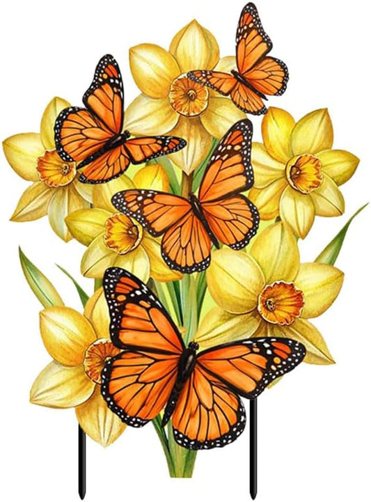 Briarwood Lane Monarch Butterflies Metal Art