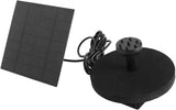 Solar Water Fountain Pump, Outdoor Submersible Bird Bath Fountain Kit, Small Solar Powered Water Pump with 120cm Lift for Pond Garden Pool and Oxygenation