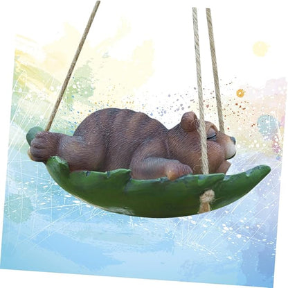SUPVOX Animal Figurine Resin Decoration Garden Landscape Statue Bird Garden Adornment Resin Craft for Outdoor Decor