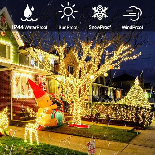 Christmas LED String Lights 82ft 1000 LEDs