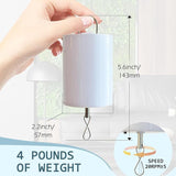 Disco Ball Wind Spinner Mirror Ball Hanging Display Rotating Spinner, Garden Decor with Mini Remote Controller for Battery Operated Motor-20 RPM