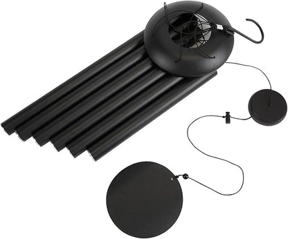 Large 40" Wind-Chimes-Outdoor-Deep-Tone, Soothing Melodic Tones Windchimes, Wind Chimes for Outside, Black Memorial Wind Chime Best Gift for Mom Women Grandma Neighbors