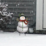 Briarwood Lane Smiling Snowman Metal Art