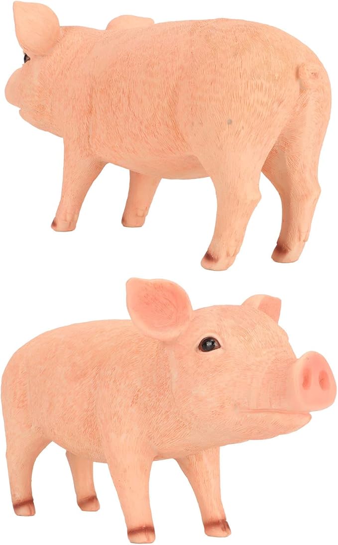 Cute Lifelike Statue, Durably Weatherproof resins, Ideal Decor for Garden Patio Backyard, Hand Painted Face, Standing