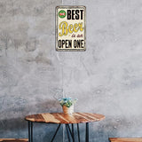 Bar Sign Vintage Funny Metal Tin Signs For Home Retro Country Home Decor Man Cave Garage Rules Wall Decor Outdoor Poster 8×12 Inches