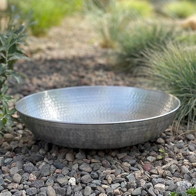 Nutshell Stores Hand Hammered Dish - Aluminum