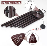 Memorial Wind Chimes for Loss of Loved One – Sympathy Wind Chime with Saying “Listen to The Wind” – Remembrance Bereavement Gift for Garden, Patio, or Outdoor Decor