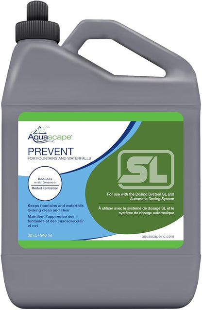 Aquascape Prevent Fountain and Waterfall Water Treatment for Dosing System SL, 96094