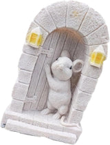 Cartoon Peeking Statue Creative Garden Accent Home Office Resin Art Sculpture Weather Garden Sculpture