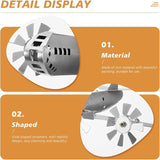 Airplane Windmill Iron Crafts for Outdoor Garden Decoration Vivid Sculpted Ornament Durable Metal Decor Charming Present for Home and Holidays