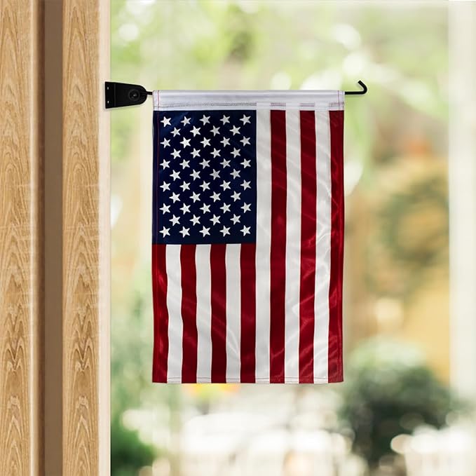 4th Of July American Flag For Independence Day Mailbox kit Wall Hanging Home Cemetery Decoration For Grave Yard Sign Memorial Veterans Day USA Poster Door Canvas Tapestry Gifts For Dad