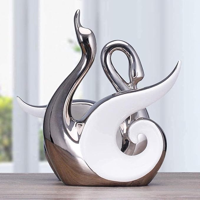 Garden Ornaments Decor Statue Outdoor,Desktop Sculpture Statue 2PCS Home Decoration Room Decor Crafts Stunning Creative Abstract Figurine Desktop Furnishings Garden Gifts Sculpture Statue