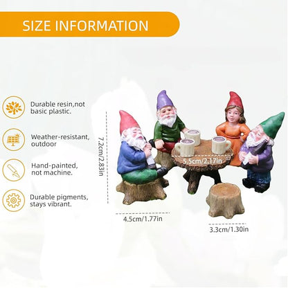 mini Gnomes, Fairy Garden Accessories,Fairy Garden,mini Gnomes Figurines,gnome Figurines,mini gnome,Small Gnomes Figurines,Miniature Garden Figurines,mini Resin Gnomes,Small gnome