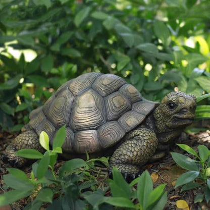 Garden Turtle Statue Decoration, Large Realistic Tortoise Figurine, Outdoor Lawn Ornament Garden Outdoor Courtyard, Lawn Landscape, Swimming Pool Decoration, Festival and Birthday Gifts