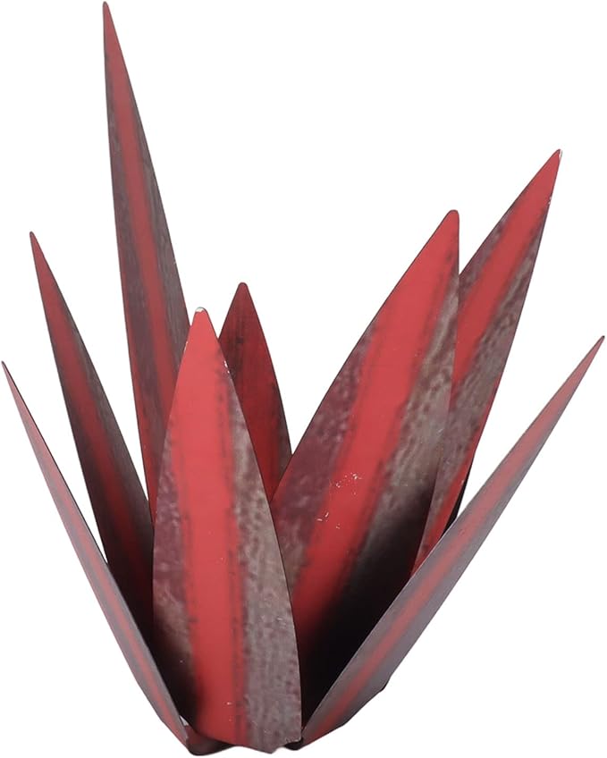 flexman Tequila Sculpture, 10.4in Iron Waterproof Tequila Decoration, Handmade Tequila Rustic Decoration, Art Statue for Gardens, Courtyards, Ponds, Decks, Lawns